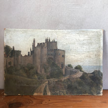 Load image into Gallery viewer, Oil on card French Castle
