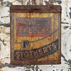 Stotherts chemist countertop advertising string tin