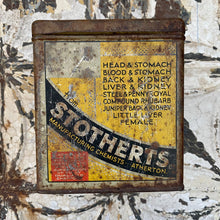 Load image into Gallery viewer, Stotherts chemist countertop advertising string tin
