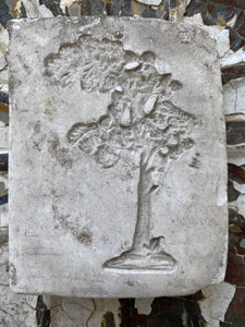 Plaster mould of pear tree from The Potteries