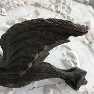Carved winged beasts