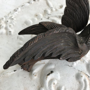 Carved winged beasts