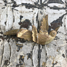Load image into Gallery viewer, C19th gold painted wooden bird
