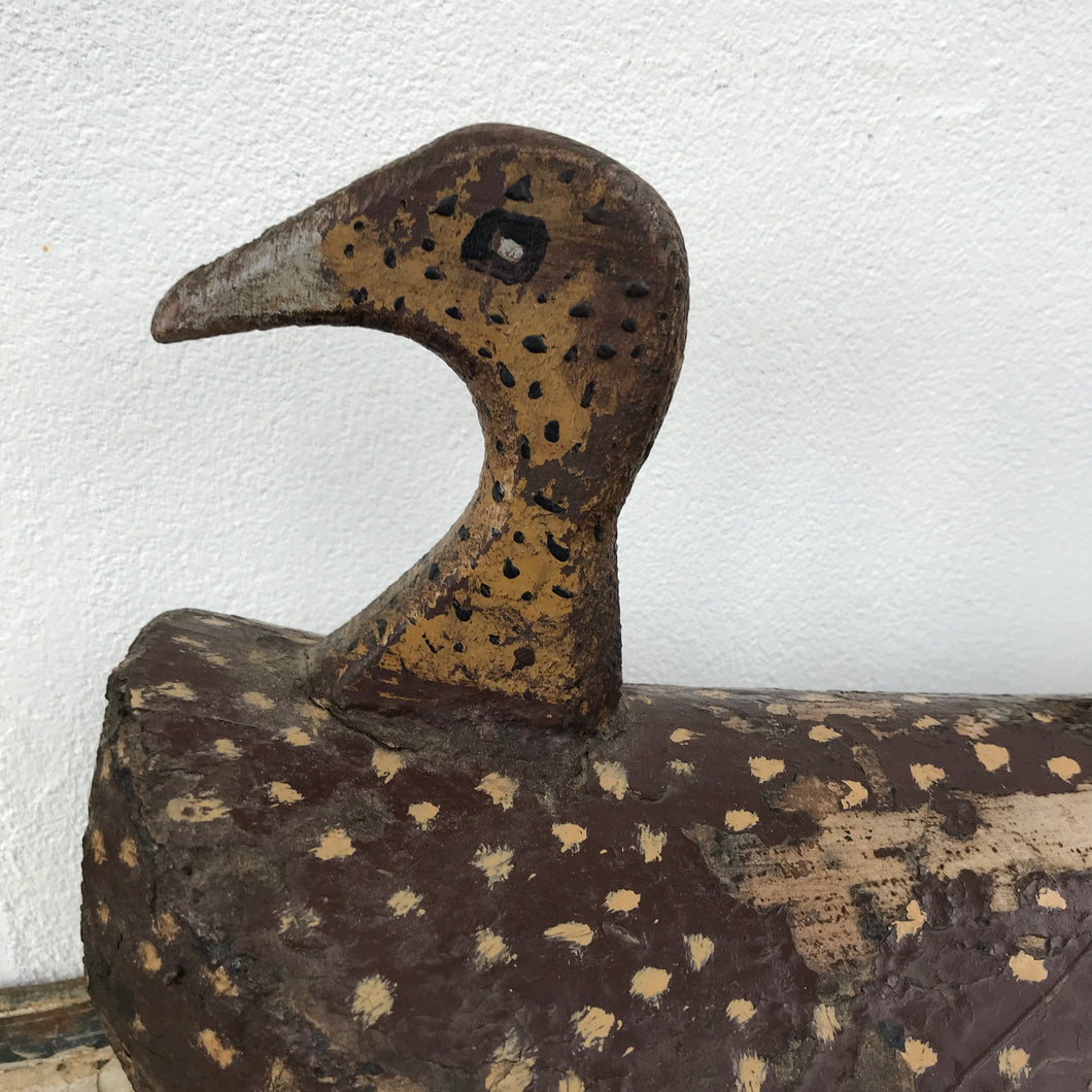 Cork decoy duck