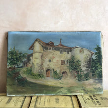 Load image into Gallery viewer, French village house - oil on stretched canvas
