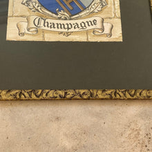 Load image into Gallery viewer, Framed French regional coat of arms - Champagne region
