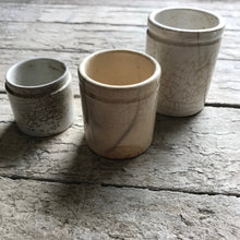 Load image into Gallery viewer, Set of 3 ironstone pots
