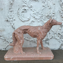 Load image into Gallery viewer, French plaster Borzoi
