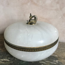 Load image into Gallery viewer, Alabaster lidded pot
