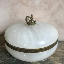 Load image into Gallery viewer, Alabaster lidded pot
