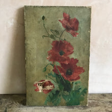 Load image into Gallery viewer, Oil on canvas poppies
