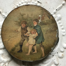 Load image into Gallery viewer, Painted tin tambourine
