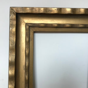 Wood & gesso gilt frame