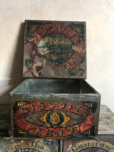 French PERNOT biscuit tin