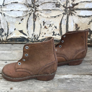 Children's French leather boots