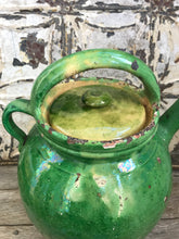 Load image into Gallery viewer, 19thC French glazed pitcher with lid
