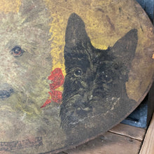Load image into Gallery viewer, Vintage tin with trio of dogs
