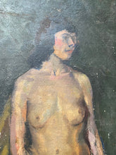 Load image into Gallery viewer, Nude oil on board
