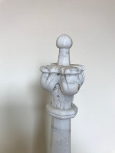 Marble architectural salvage (pair)