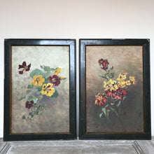 Load image into Gallery viewer, Pair of signed oils dated 1901
